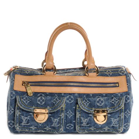 louis vuitton denim bag authentic|Shop authentic Louis Vuitton Monogram Denim Neo Speedy Bag .